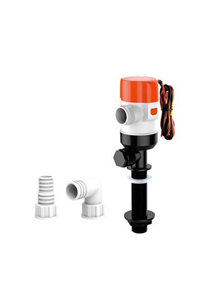Seaflo Çek Valfli Livar Pompası 1100 gph. Dikey 12 V