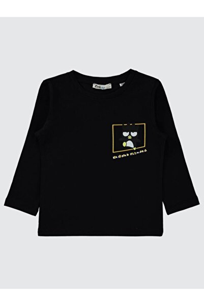 Civil Boys سويت شيرت سانريو باد بادتز مارو للأعمار من 2 إلى 5 سنوات - أسود لل...