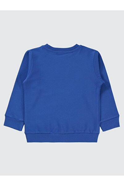 Civil Boys Erkek Çocuk Sweatshirt 2-5 Yaş Saks Mavisi