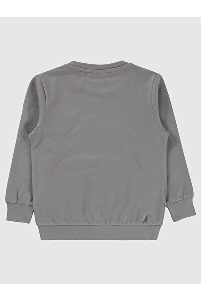 Civil Boys Super Baskılı 2-5 Yaş Sweatshirt - Gri4-5 Yaş