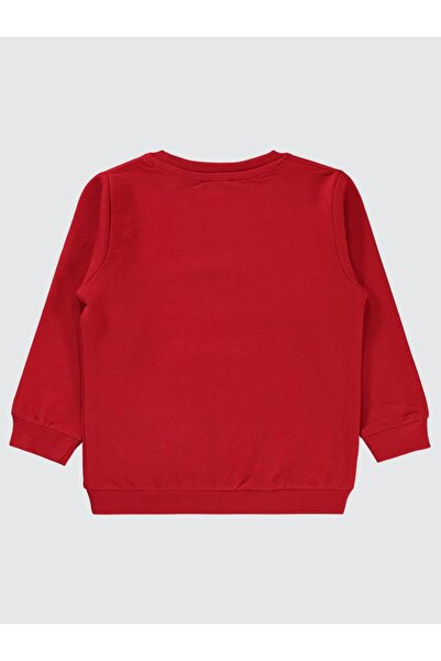 Civil Boys Start Go Printed 2-5 Years Old Sweatshirt - Red 2-3 Years Old