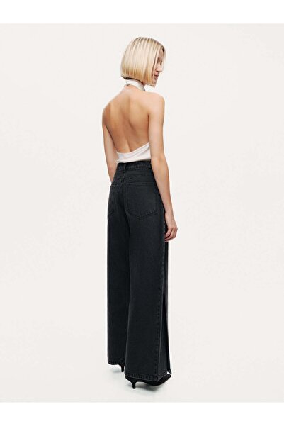 Nocturne Wide Leg Jean Pantolon