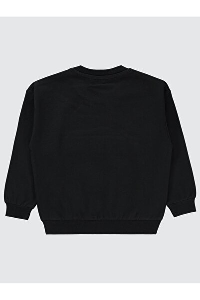 Batman 10-13 Years Boy's Black Sweatshirt