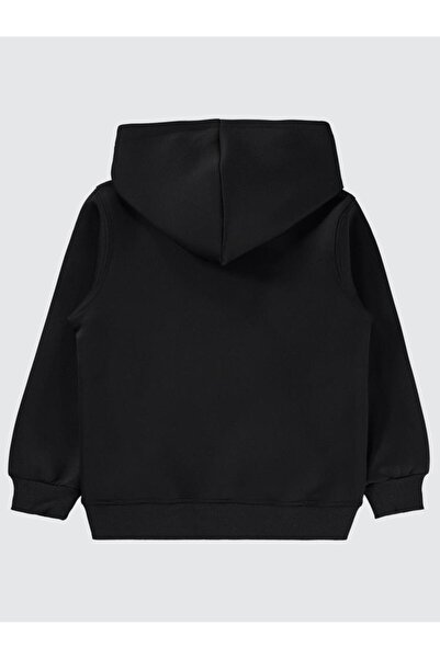 Pierre Cardin Original Baskılı 6-9 Yaş Sweatshirt - Siyah 9-10 Yaş