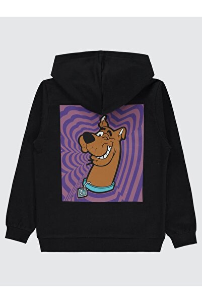 Scooby Doo سويت شيرت سكوبي دو مطبوع للأعمار من 10 إلى 13 عامًا - أسود للأعمار من 12 إلى 13 عامًا