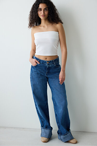 Penti Foldable Bandeau Off-White Top