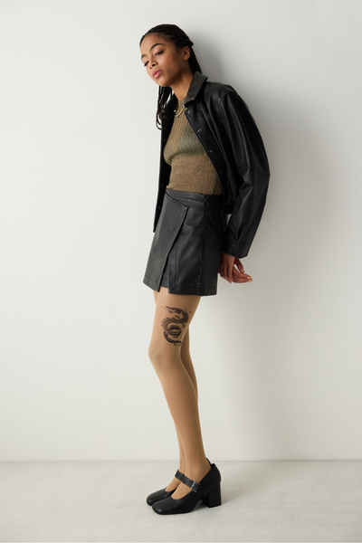 Penti Dragon Tattoo Naturel Ten Külotlu Çorap