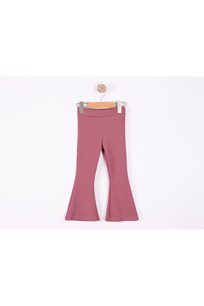 MİNOLES KIDS KIZ ÇOCUK FİTİLLİİ İSPANYOL PAÇA PANTOLON TAYT