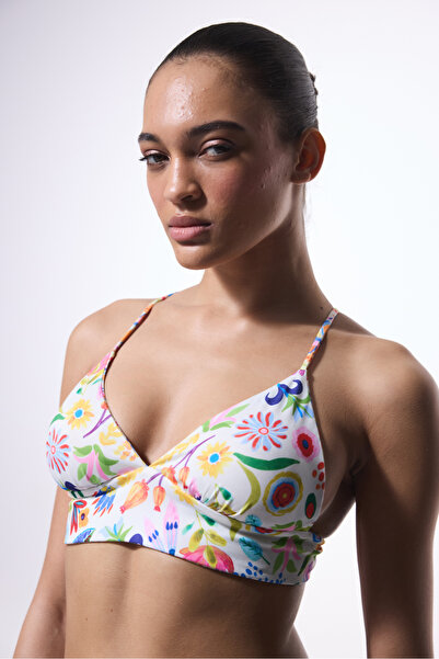 Penti Ila Bralette Çift Taraflı Halter Yaka Bikini Üstü