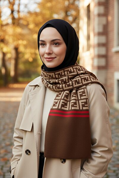Onur Scarf - New Collection Winter Neck Scarf Thick Quality Fabric Woven Weighted Product Double-Sided