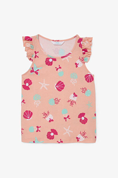 Penti Kız Çocuk Keep Our Ocean Pamuklu 2li Pijama Takımı
