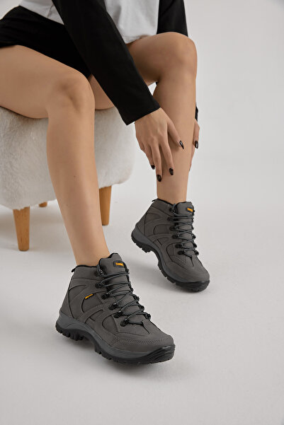 Tonny Black Unisex Füme Trekkıng Bot V2rts