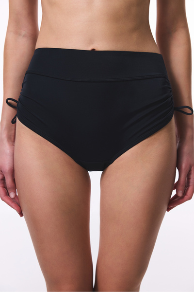 Penti Siyah New Boxer Yüksek Bel Bikini Altı