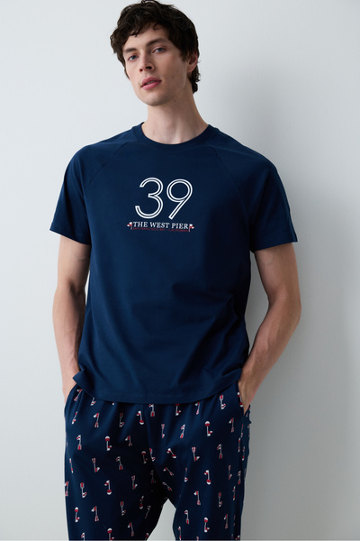 Penti West Pier Çok Renkli Pantolon Pijama Takımı