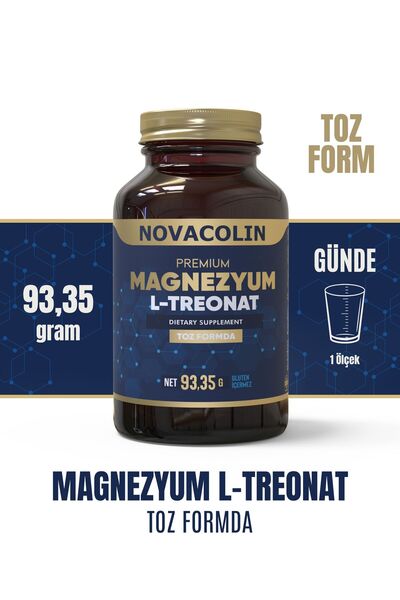 NOVACOLIN Magnezyum L-Treonat 30 Günlük Toz Form