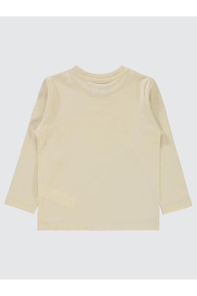 Civil Boys Skater Baskılı 2-5 Yaş Sweatshirt - Bej 2-3 Yaş