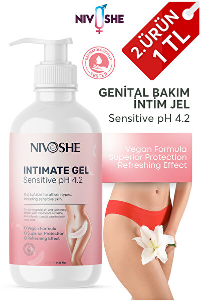 NIVOSHE Genital Bölge Koku Giderici Sıkılaştırıcı Beyazlatıcı Mantar Siğil Ak...