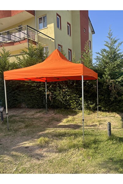 HİLAL ŞEMSİYE 3x3 GAZEBO ÇADIR TURUNCU