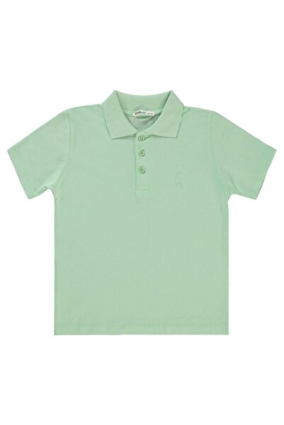 Civil Boys Yelken Nakışlı Lakos 6-9 Yaş Tişört - Yeşil 7-8 Yaş