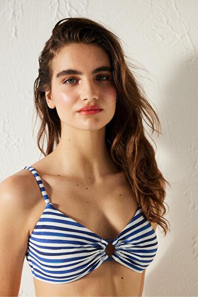 Penti Wind Bra Çizgili Bikini Üstü