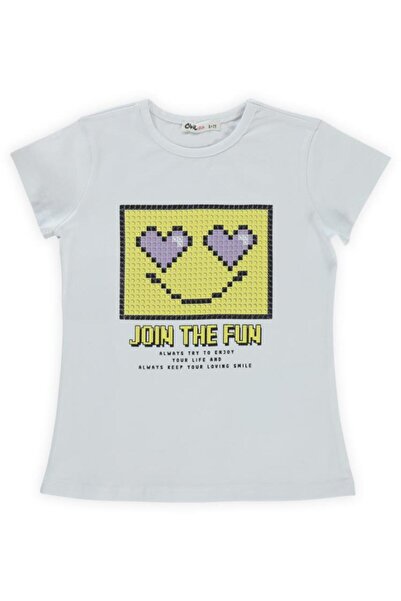 Civil Girls Girl's T-Shirt 6-9 Years White