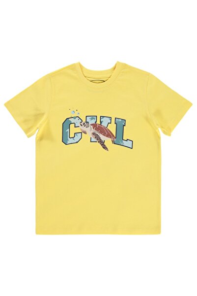 Civil Boys Boy's T-Shirt 10-13 Years Yellow