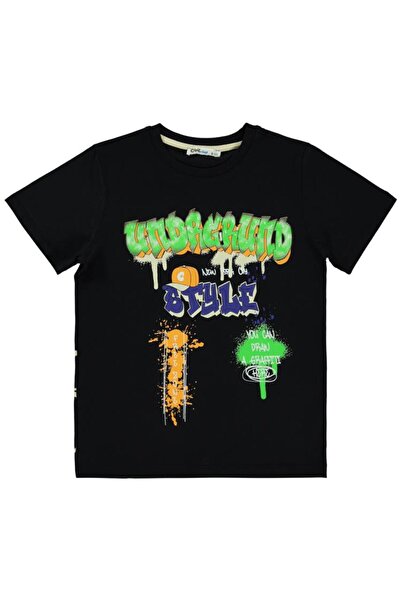 Civil Boys Underground Printed 6-9 Years Old T-Shirt - Black 6-7 Years Old