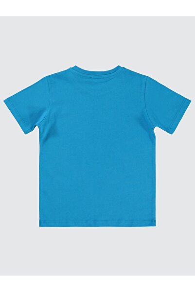 Superman Logo Printed 10-13 Years Old T-Shirt - Blue 10-11 Years Old