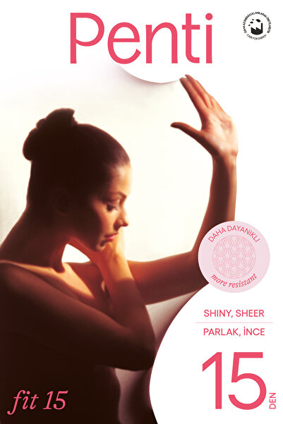 Penti Fit 15 Bronz Külotlu Çorap