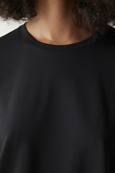 Penti Pregnant Black T-Shirt Pajama Top