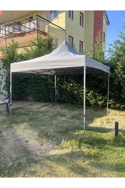 HİLAL ŞEMSİYE 3x3 GAZEBO ÇADIR GRİ