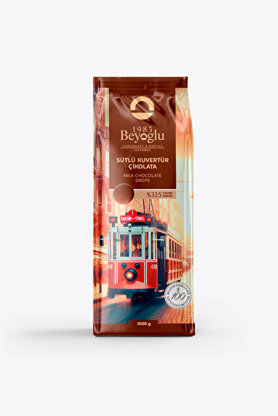 1983 Beyoğlu Sütlü Kuvertür Çikolata - 1 Kg