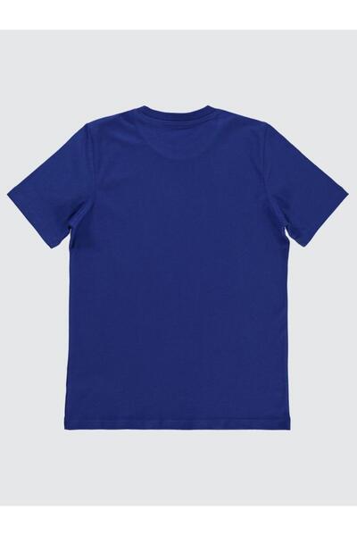 Civil Boys Dečija majica 10-13 godina svetlo mornarsko plava