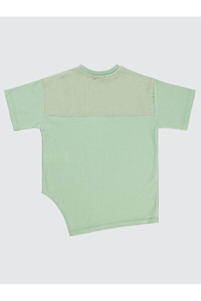 Civil Boys V με τύπωμα Ασύμμετρο μπλουζάκι 6-9 ετών - Πράσινο 9-10 ετών