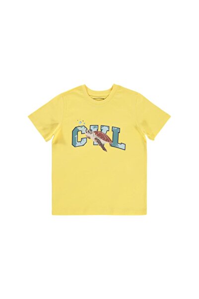 Civil Boys Boy's T-Shirt 10-13 Years Yellow