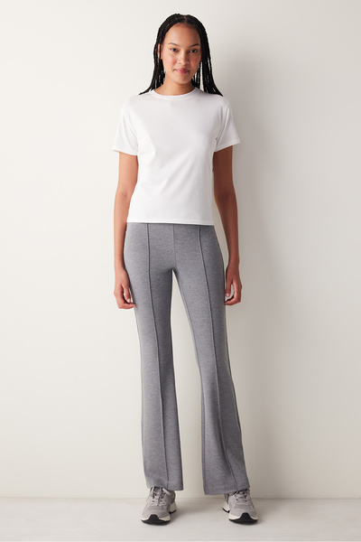 Penti White Crew Neck Basic Slim Fit T-Shirt