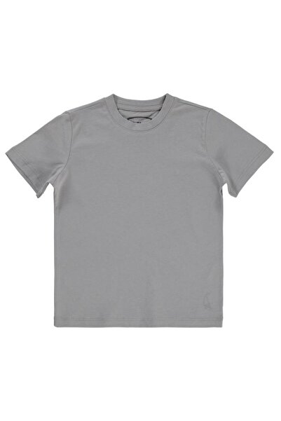 Civil Boys Erkek Çocuk Tişört 2-5 Yaş - Gri 4-5 Yaş