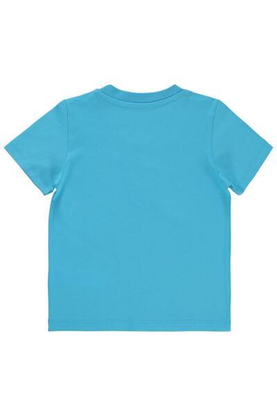 Civil Boys 2-5 Years Old Boy Turquoise T-Shirt