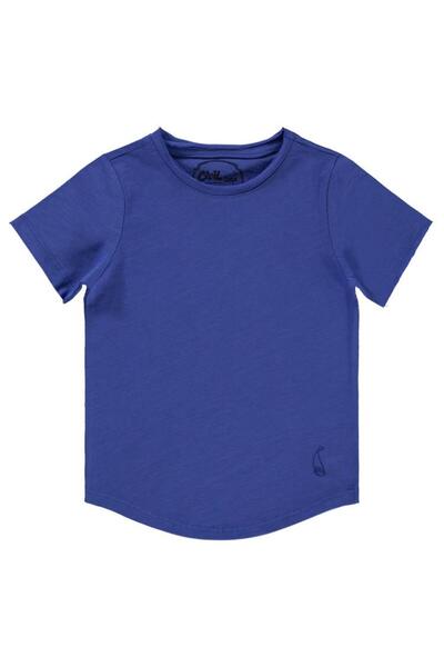 Civil Boys تي شيرت للأولاد 2-5 سنوات ساكس أزرق