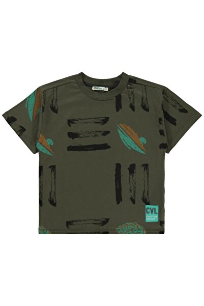 Civil Boys Boy's T-Shirt 6-9 Years Khaki