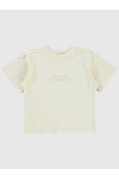 Civil Boys Boy 2-5 Years Old Ivory T-Shirt