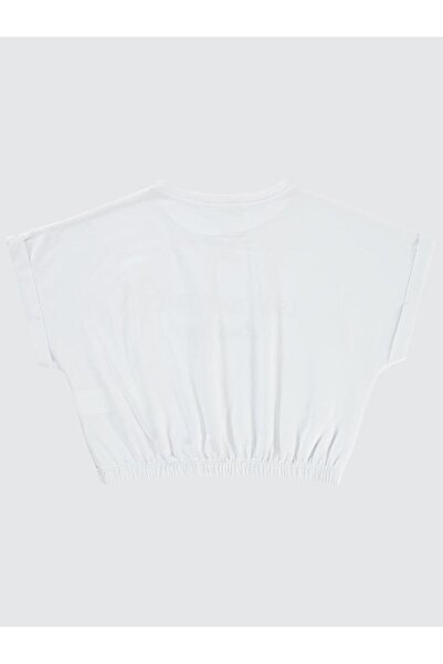 Civil Girls Leave Your Trace Printed 10-13 Years Old T-Shirt - White 10-11 Years Old