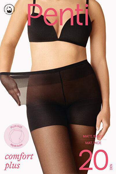 Penti Καλσόν Comfortplus 20 Denim Matte - Skin Color Plus Size