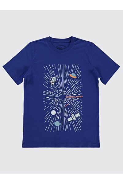 Civil Boys Αγορικό T-Shirt 10-13 Years Light Navy