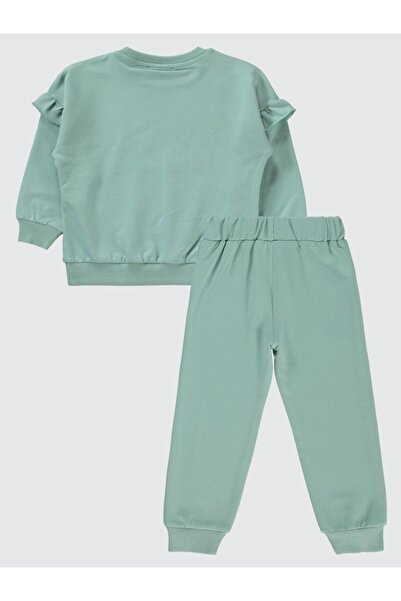 Civil Girls Girl's Tracksuit Set 2-5 Years Green