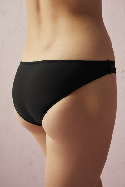 Penti Siyah Basic Slip Bikini Altı
