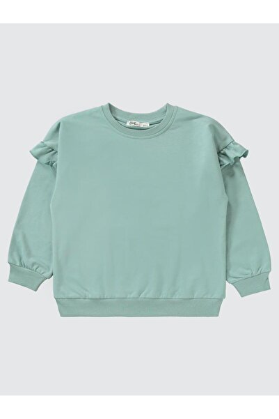 Civil Girls طقم بدلة رياضية للبنات بعمر 10-13 سنة باللون الأخضر