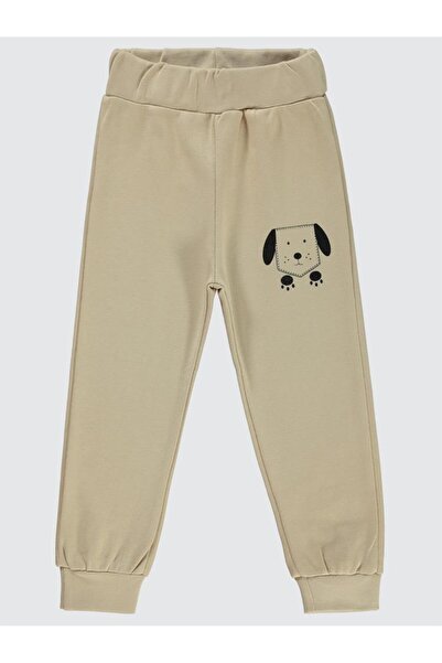 Civil Boys Erkek Çocuk Eşofman Altı 2-5 Yaş - Bej 4-5 Yaş