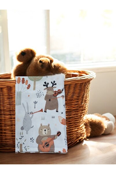 Mrvhome بطانية أطفال من الفلانيل القطني 75×90 – غطاء لف وعربة أطفال (تصميم ال...