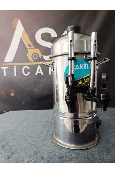 çakır çelik Çakır Mutfak 40 Bardak Endüstriyel Çay Otomatı (göstergeli Musluklu)